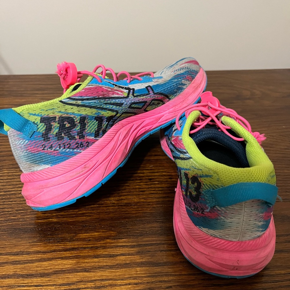 ASICS Kids Sneakers - Pink and Blue